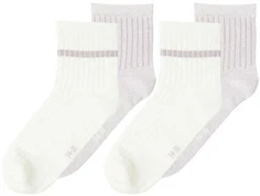 Name It elderberry/cloud dancer strømper (4-pack)